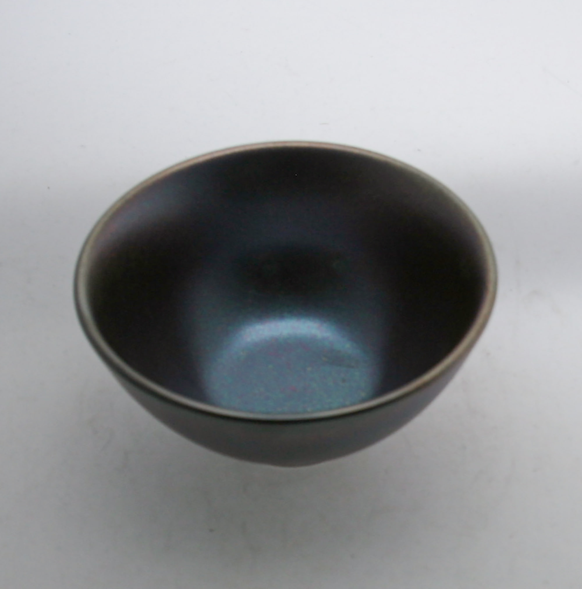 od0206-063/11cm흑색홀로그램소볼/Φ11x5cm/일본그릇