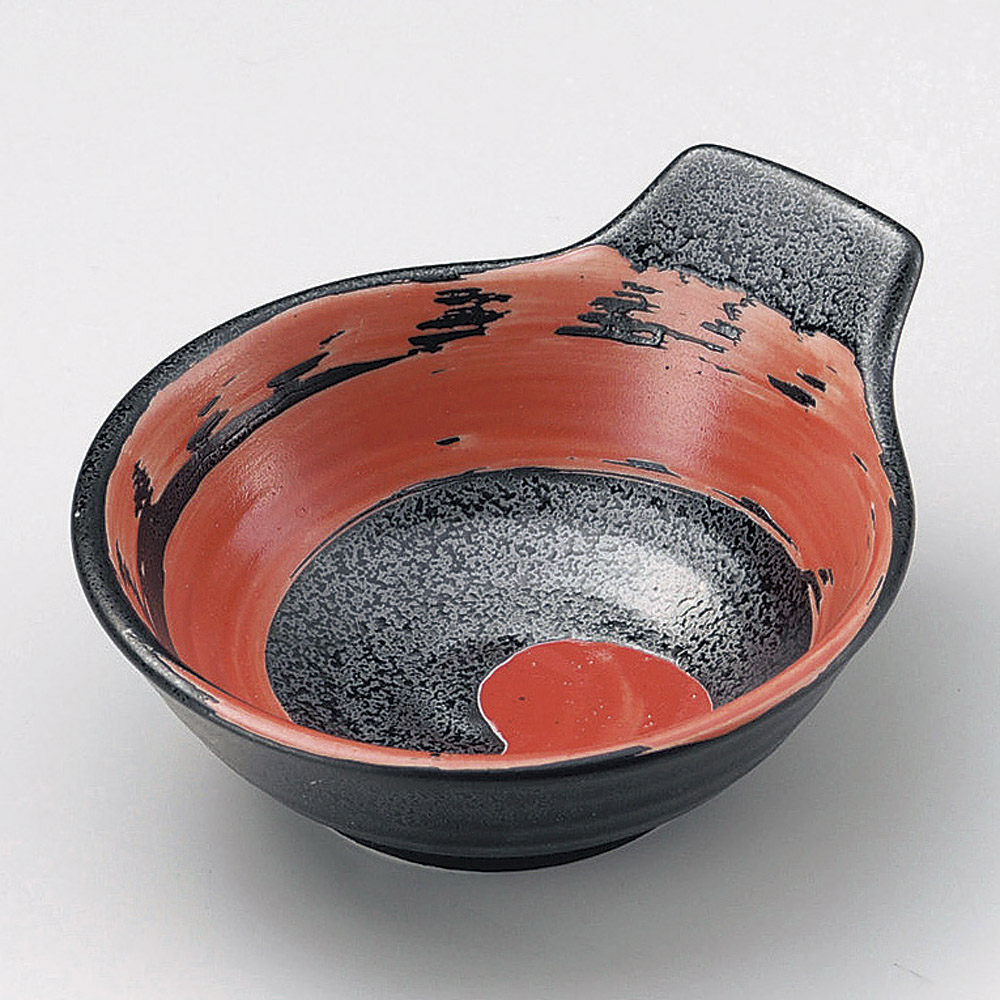 22812-178/아라시 쿠로 미카게/14.3×12.5×5.8㎝/일본그릇